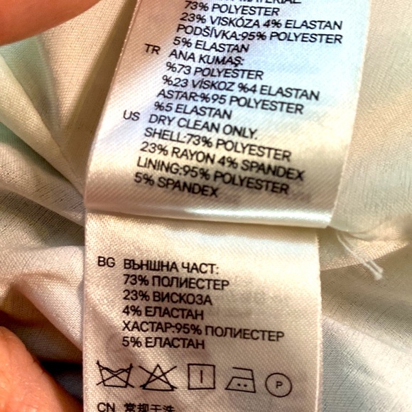 H&M navy blue & white striped jacket - Picture 15 of 15